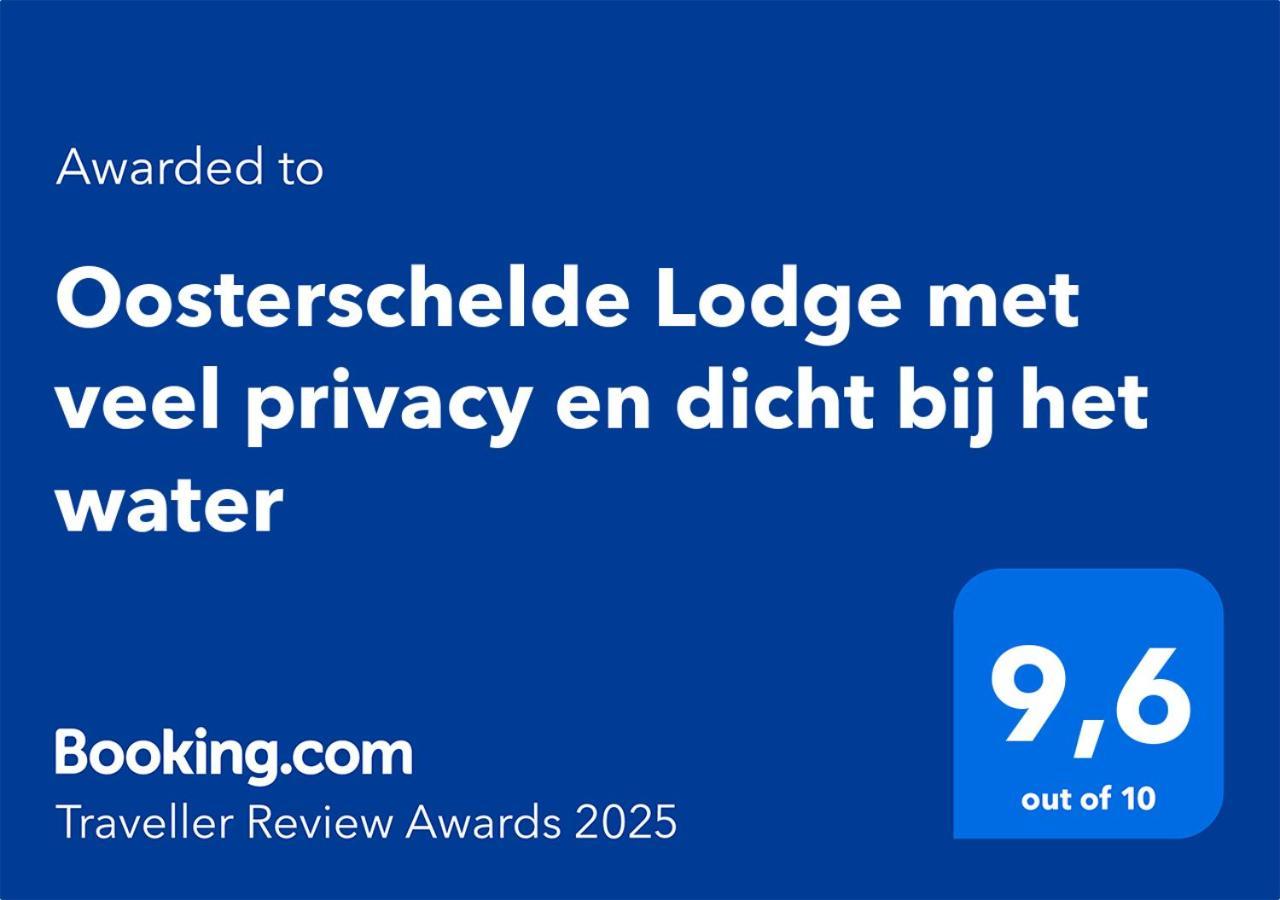 Scherpenisse Oosterschelde Lodge Met Veel Privacy En Dicht Bij Het Water מראה חיצוני תמונה